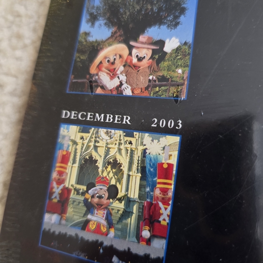 2004 Walt Disney World Epcot Center Calendar Magic Kingdom Vintage - Picture 14 of 16